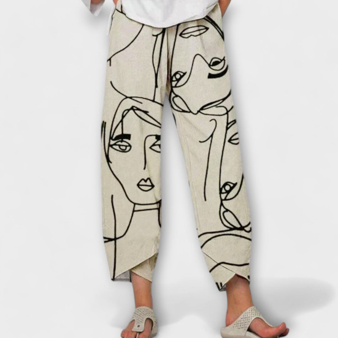 Rosario - Pantalones de lino