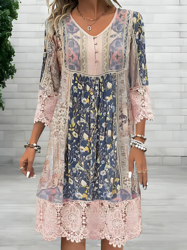 Sara – Bohemian Chic Dress