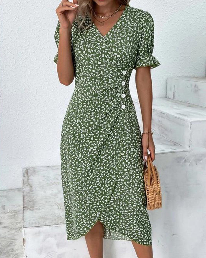 Wendy – Vestido Floral de Primavera