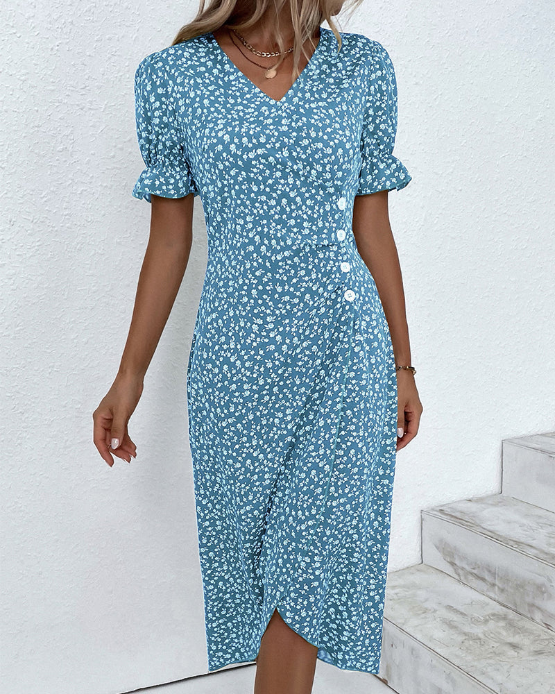 Wendy – Vestido Floral de Primavera