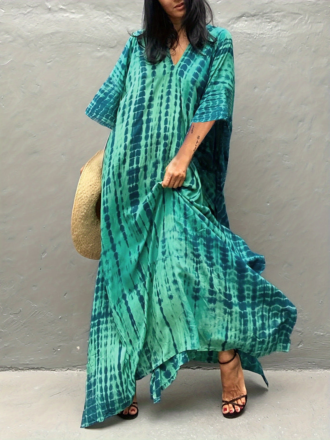 Alicia - Tapa de Playa Boho Talla Grande