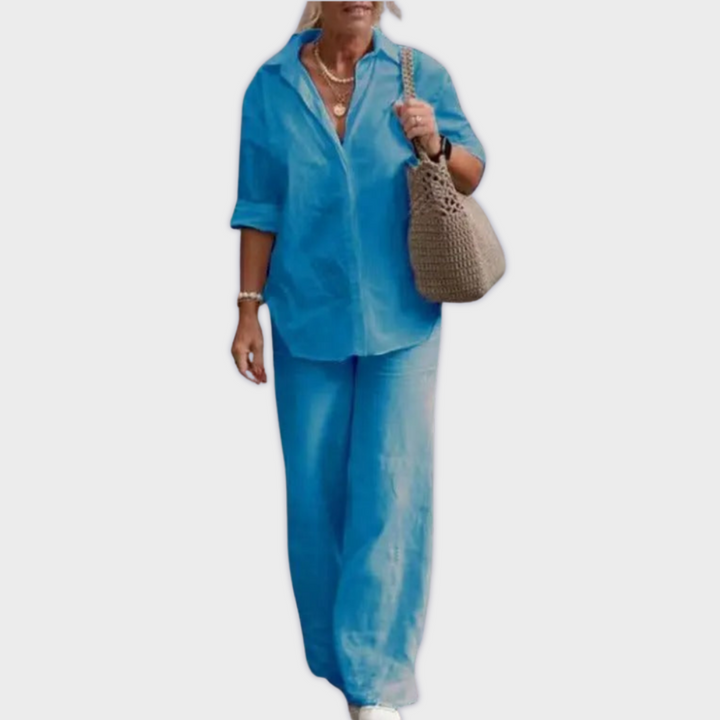 Filomena | Conjunto de algodón hecho a mano con comodidad premium