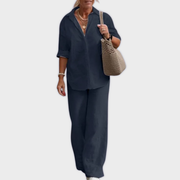 Filomena | Conjunto de algodón hecho a mano con comodidad premium