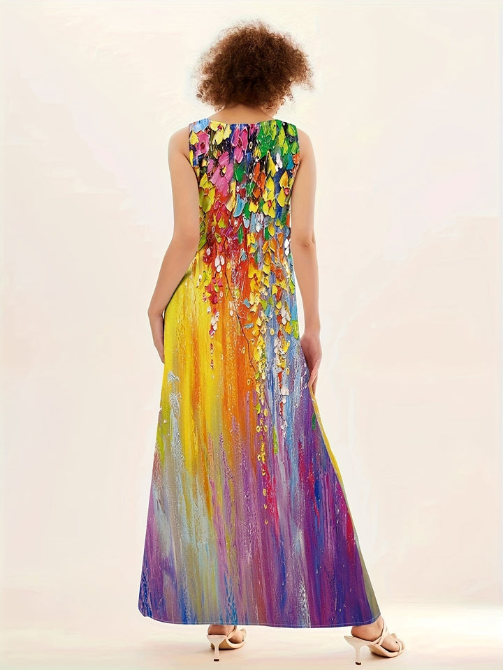 Adelina - Vestido Maxi Bohemio Floral