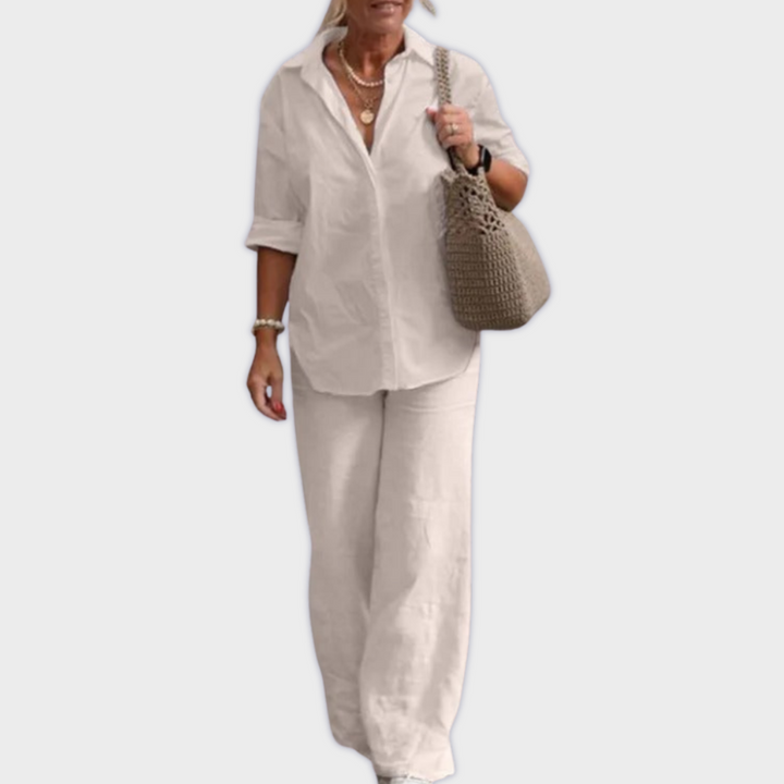 Filomena | Conjunto de algodón hecho a mano con comodidad premium