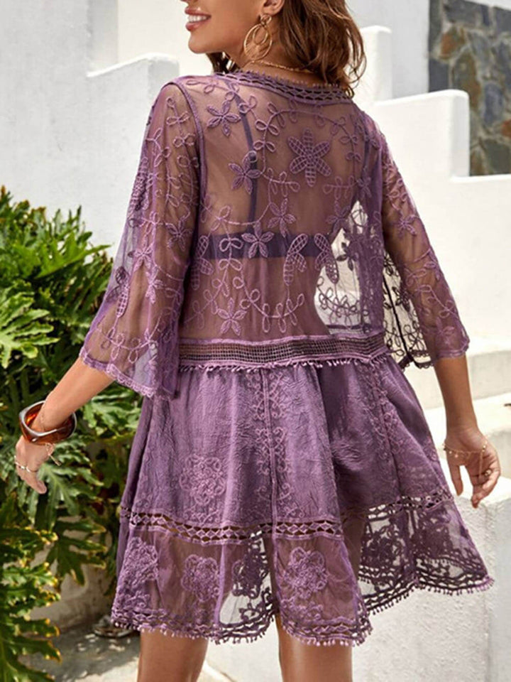 Valentina - Vestido Mini Suelto con Escote en V