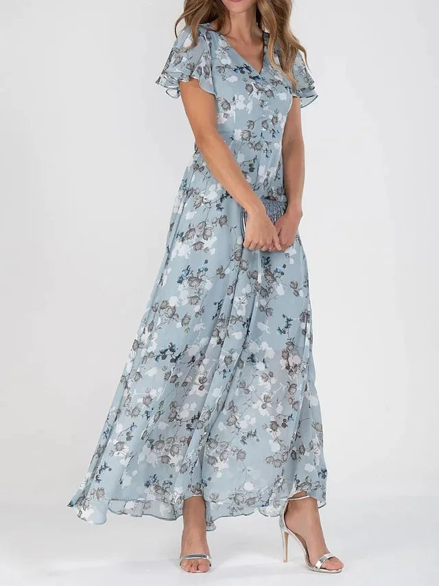 Cielo - Vestido Glamuroso Cubriendo el Abdomen