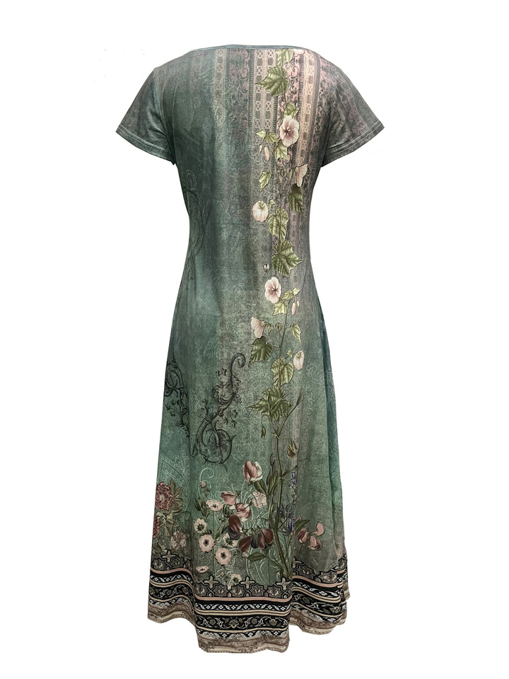 Gabriela - Vestido Largo Floral