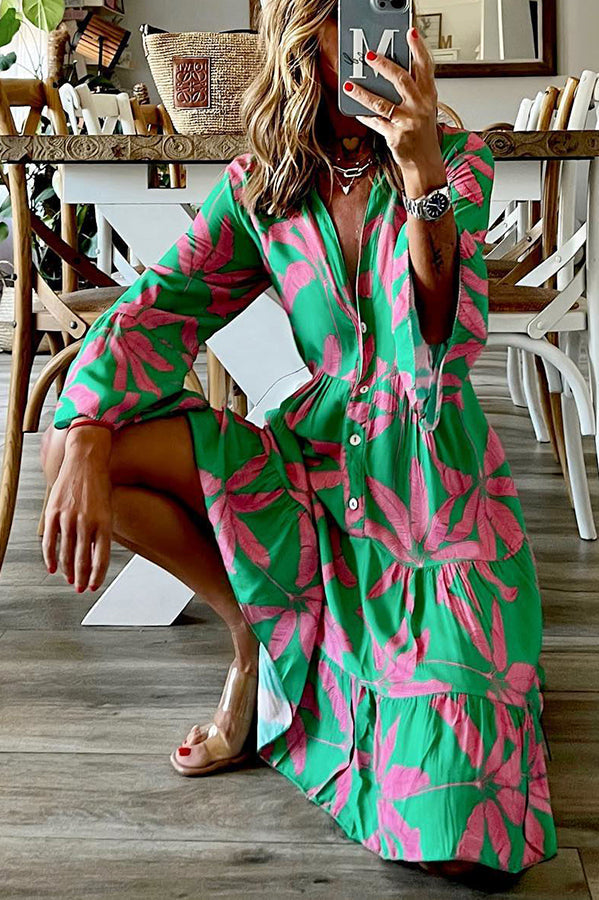 Catalina - Vestido Mini con Mangas de Campana