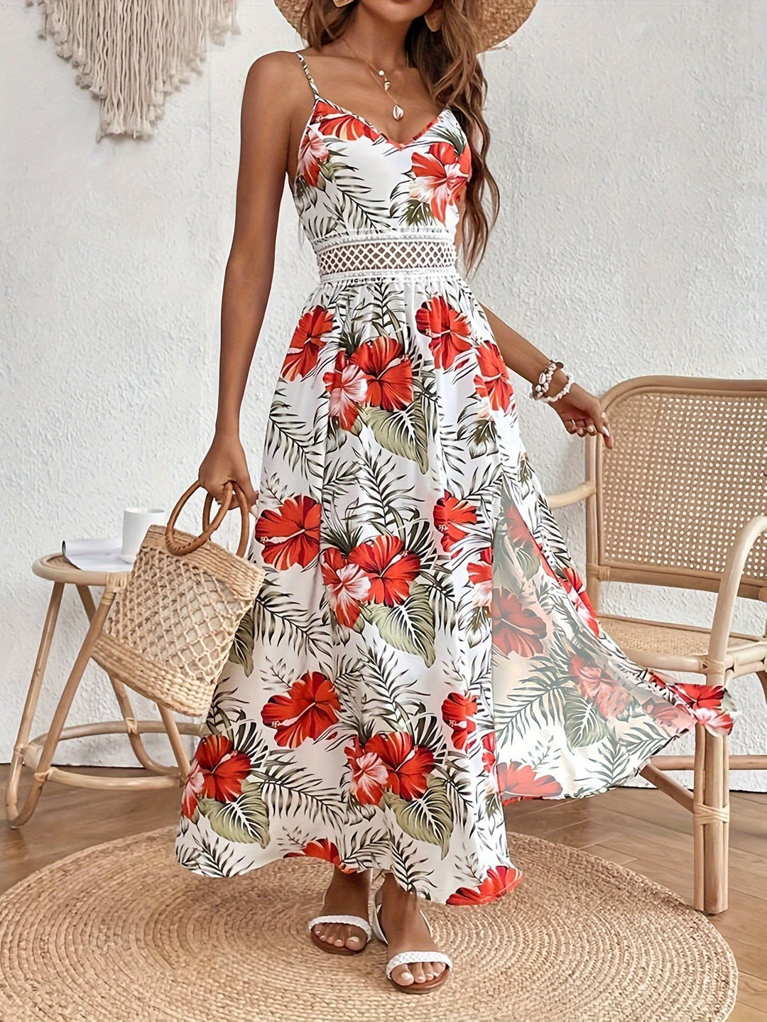 Helena - Vestido Floral Elegante