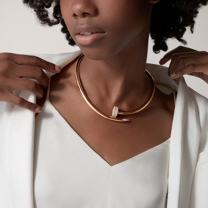 Miriam | Collar Diamante Oro (grande)