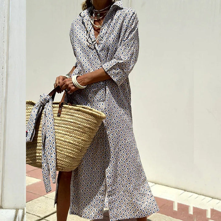 Elisa - Vestido Camisero Casual