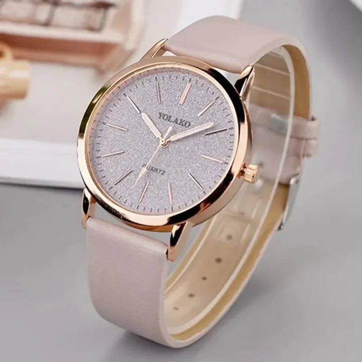 Antonia - Reloj de dama premium con esfera brillante