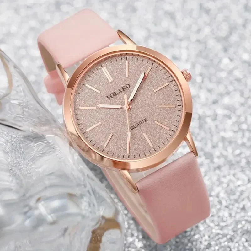 Antonia - Reloj de dama premium con esfera brillante
