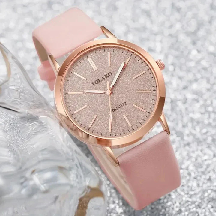 Antonia - Reloj de dama premium con esfera brillante