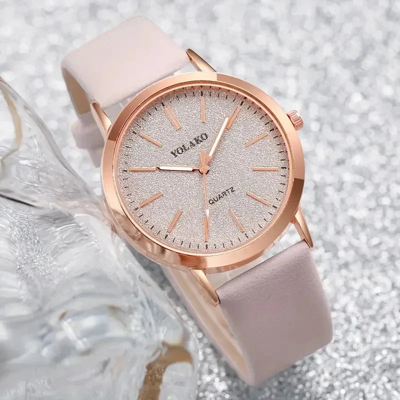 Antonia - Reloj de dama premium con esfera brillante