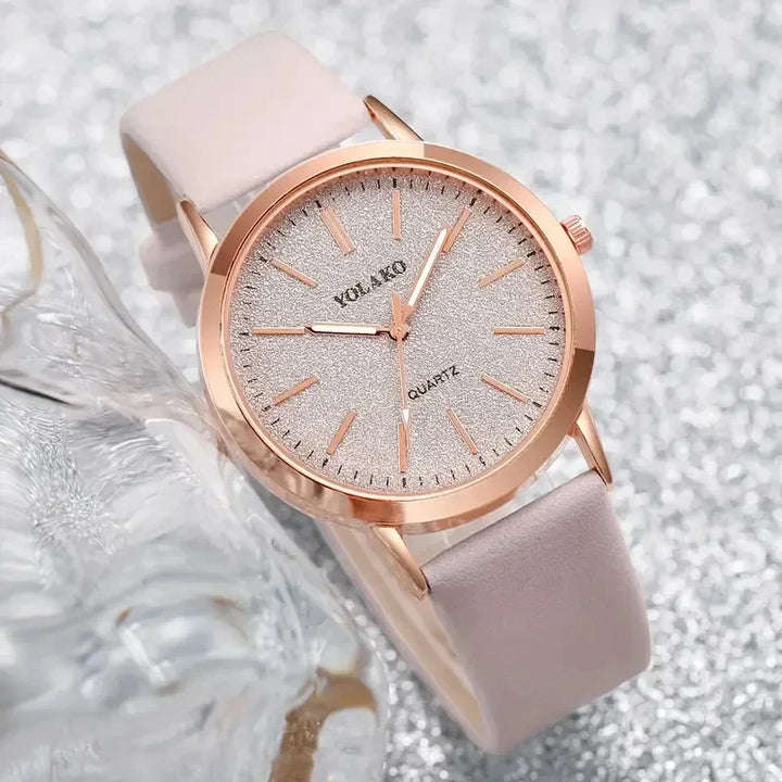 Antonia - Reloj de dama premium con esfera brillante