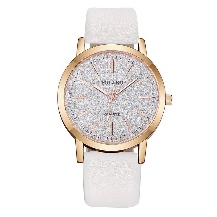 Antonia - Reloj de dama premium con esfera brillante