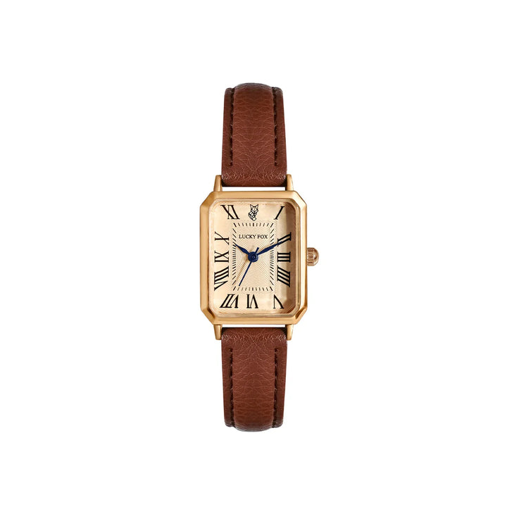 Gabriela - Reloj de cuarzo para mujeres con correa de cuero