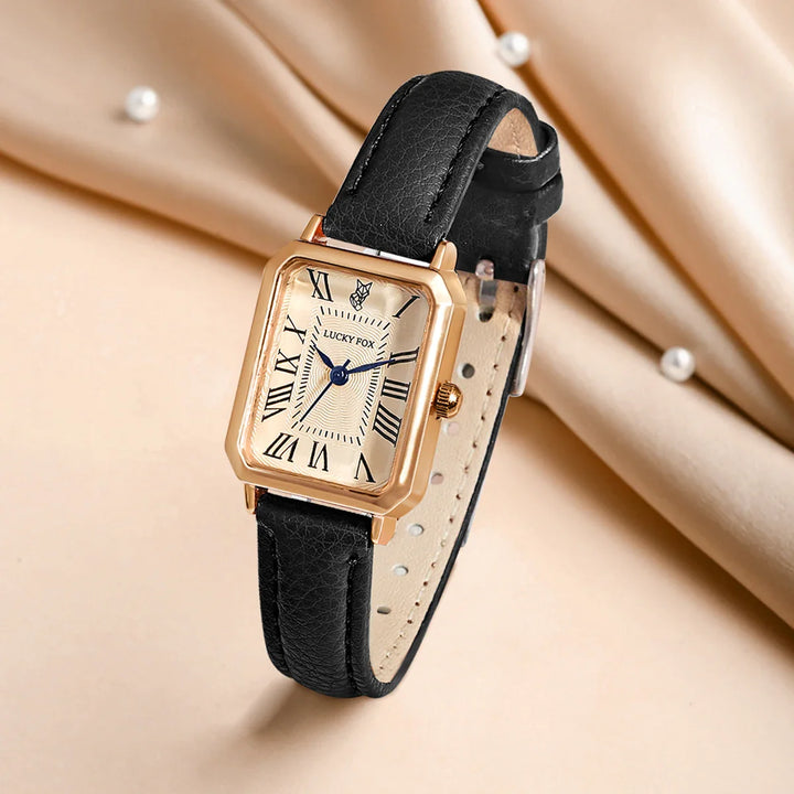 Gabriela - Reloj de cuarzo para mujeres con correa de cuero