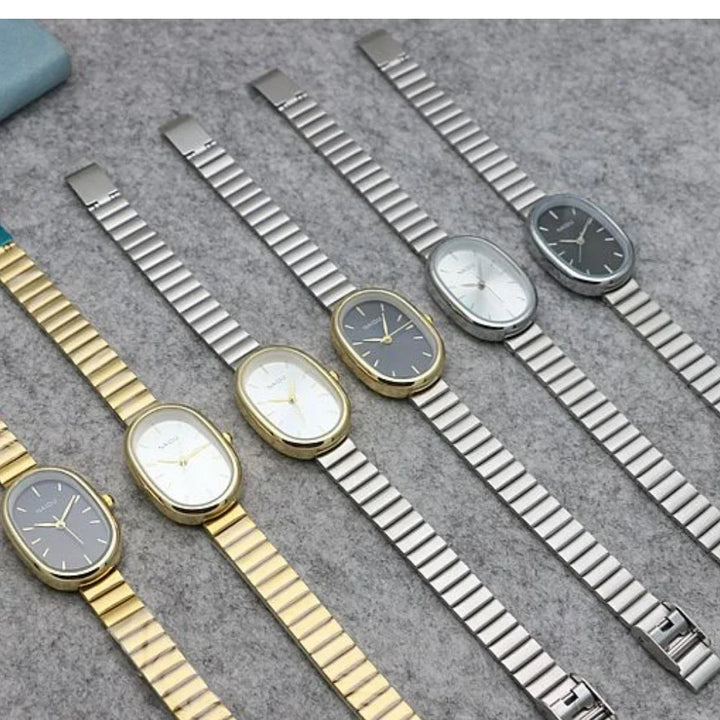 Valeria - Reloj de dama ovalado con pequeña esfera