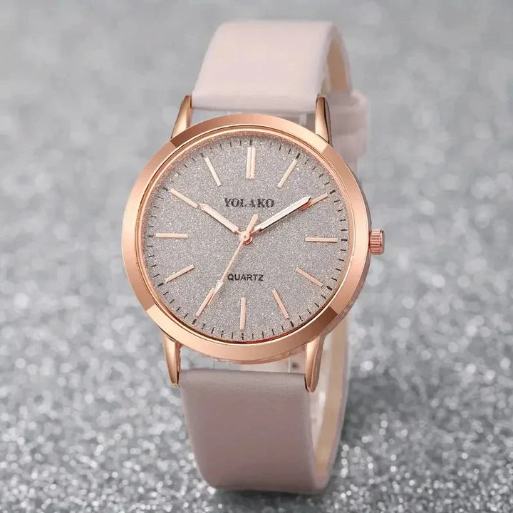 Antonia - Reloj de dama premium con esfera brillante