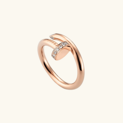 Virginia| Anillo de diamante Oro rosa