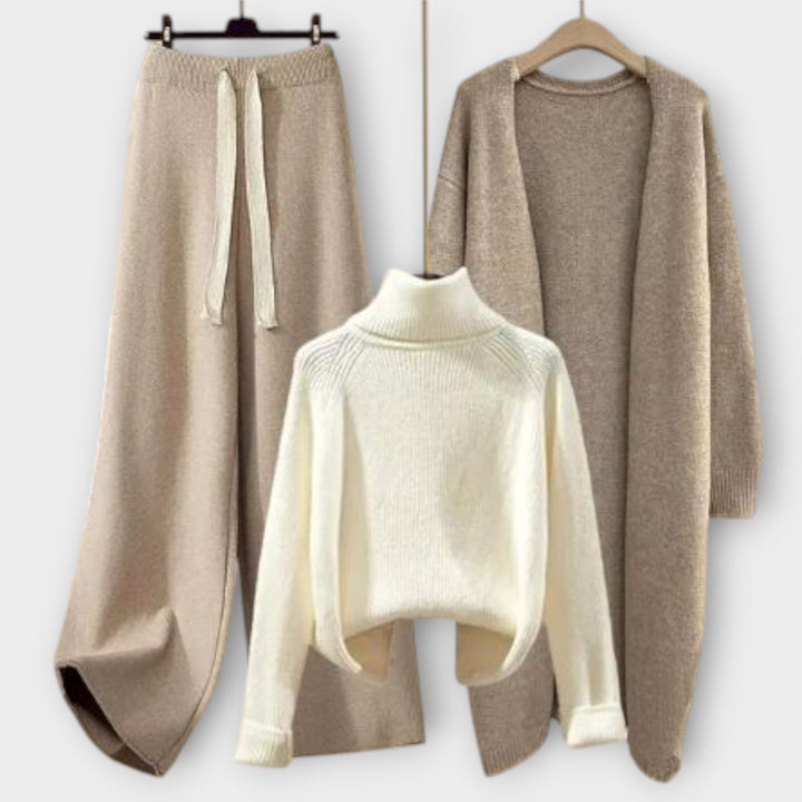 Oriana - Estilo Casual - Conjunto de Tres Piezas