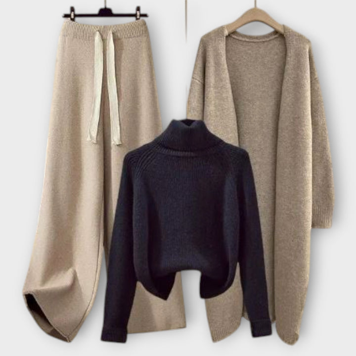 Oriana - Estilo Casual - Conjunto de Tres Piezas