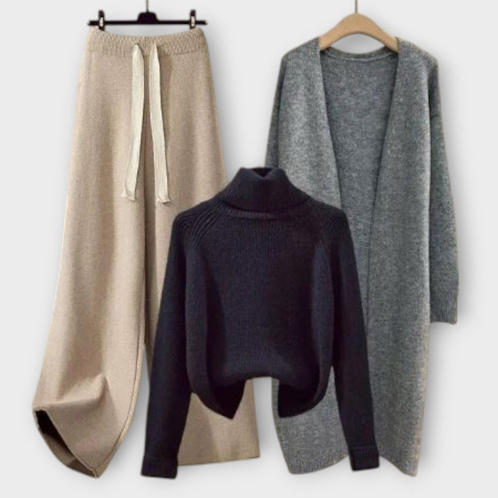 Oriana - Estilo Casual - Conjunto de Tres Piezas