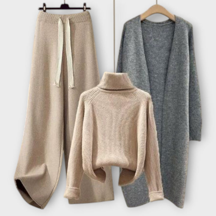 Oriana - Estilo Casual - Conjunto de Tres Piezas