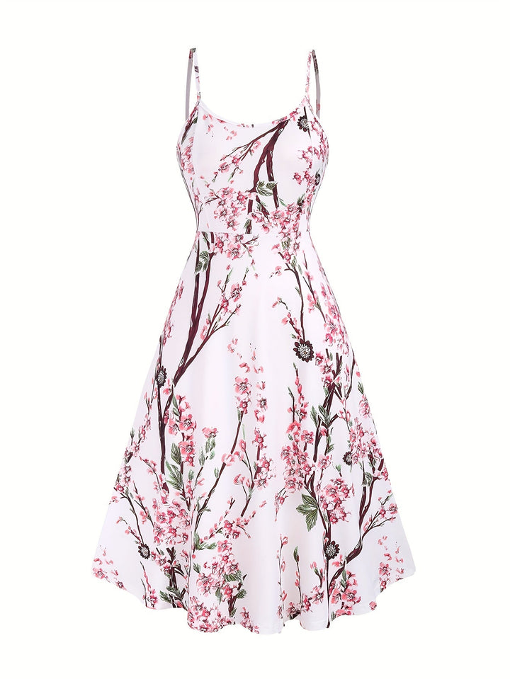 Sandra - Conjunto de vestido vintage de dos piezas