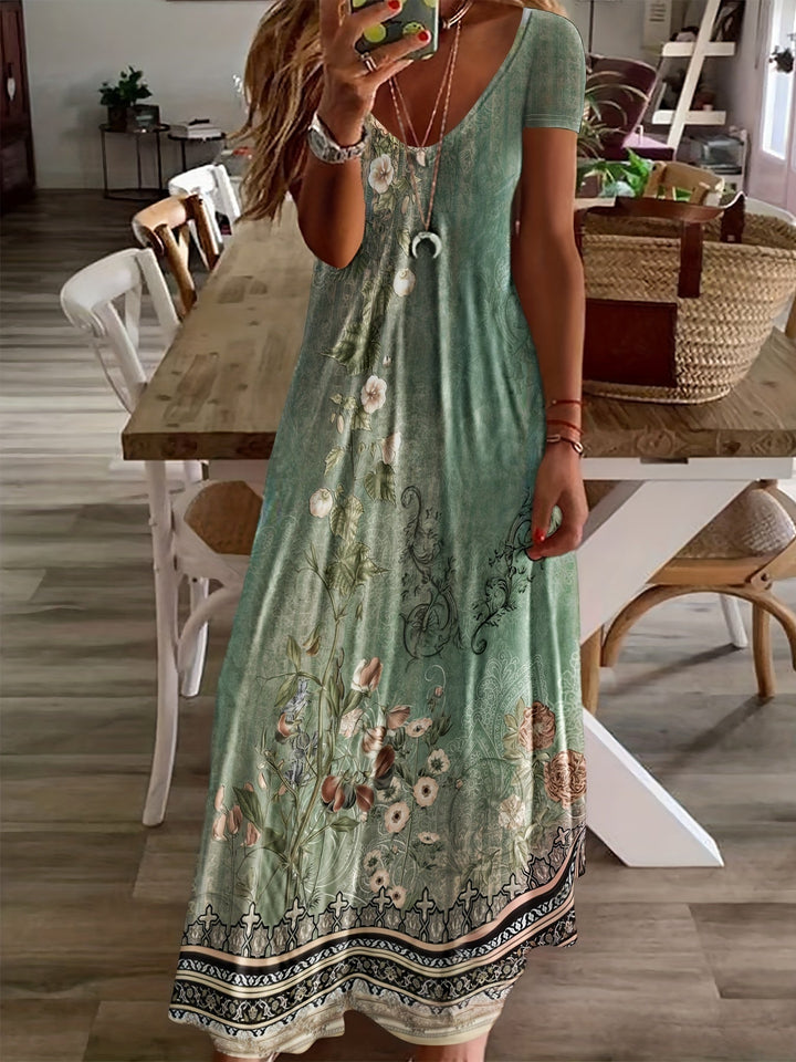 Gabriela - Vestido Largo Floral