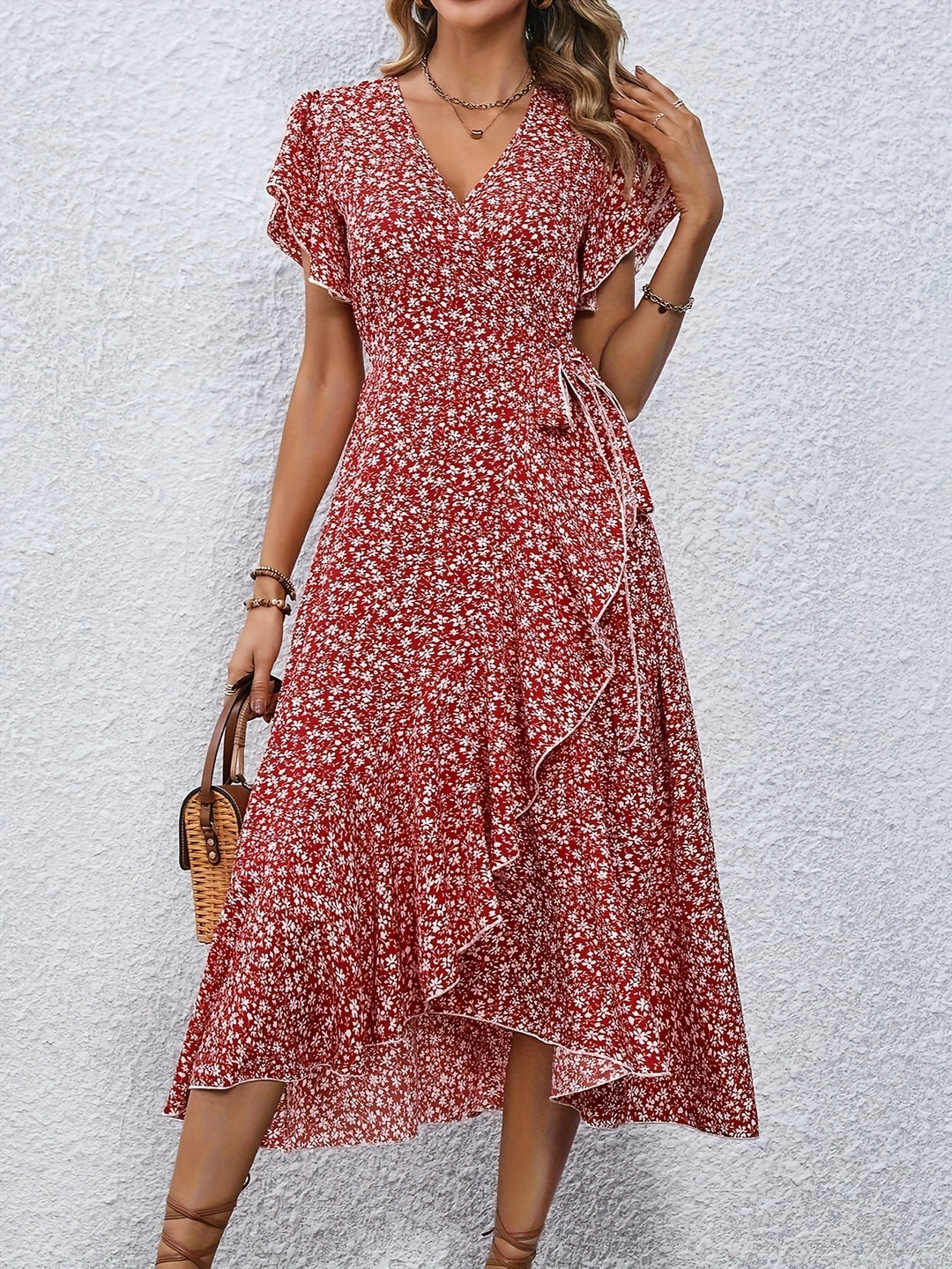 Laura - Vestido de encaje floral pequeño