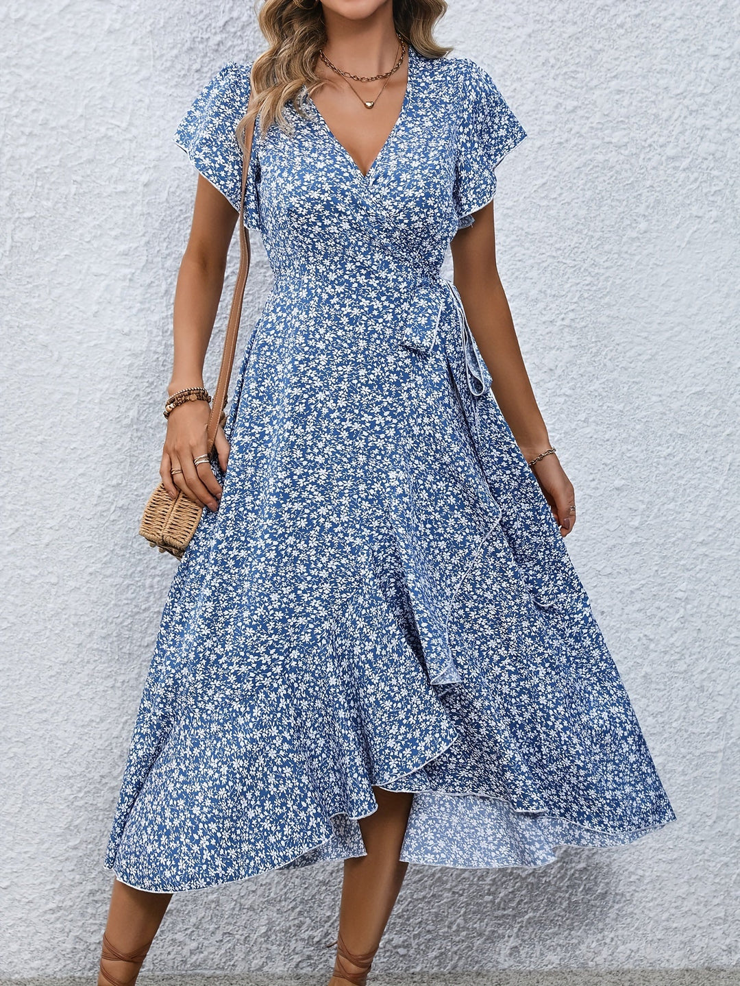 Laura - Vestido de encaje floral pequeño