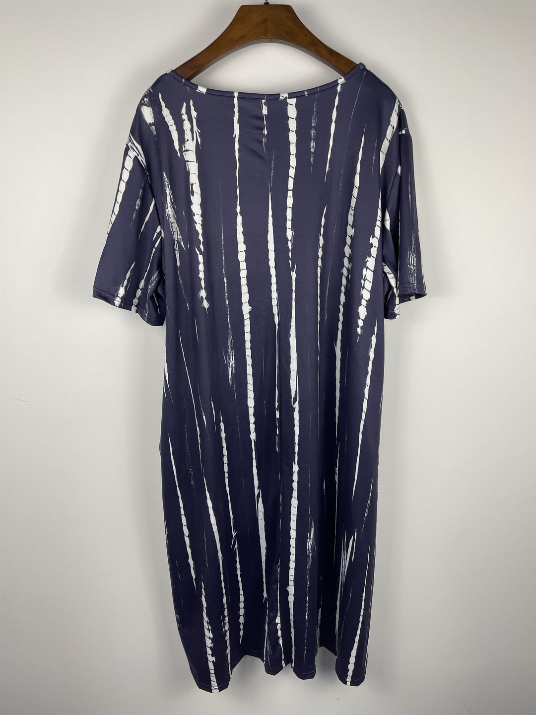Alba - Vestido de camiseta boho en tallas grandes