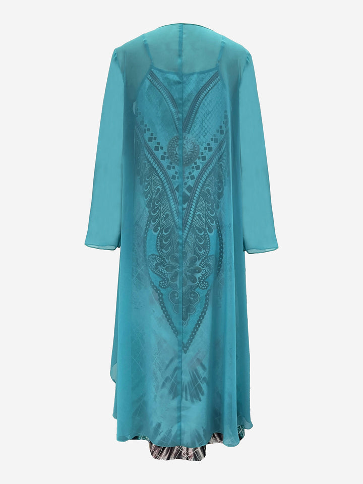 Marta | Vestido Maxi de Dos Piezas Bohemio