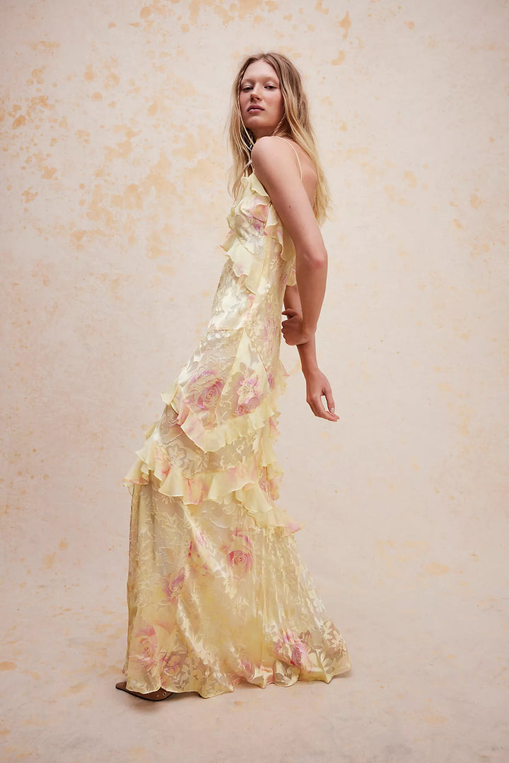 Amanda - Vestido Maxi Sin Mangas Liviano