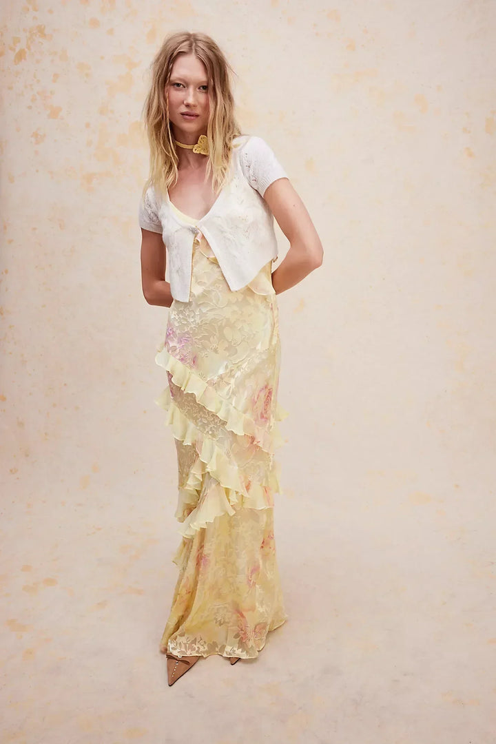 Amanda - Vestido Maxi Sin Mangas Liviano