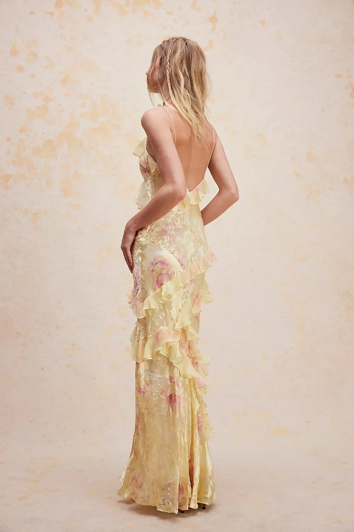 Amanda - Vestido Maxi Sin Mangas Liviano