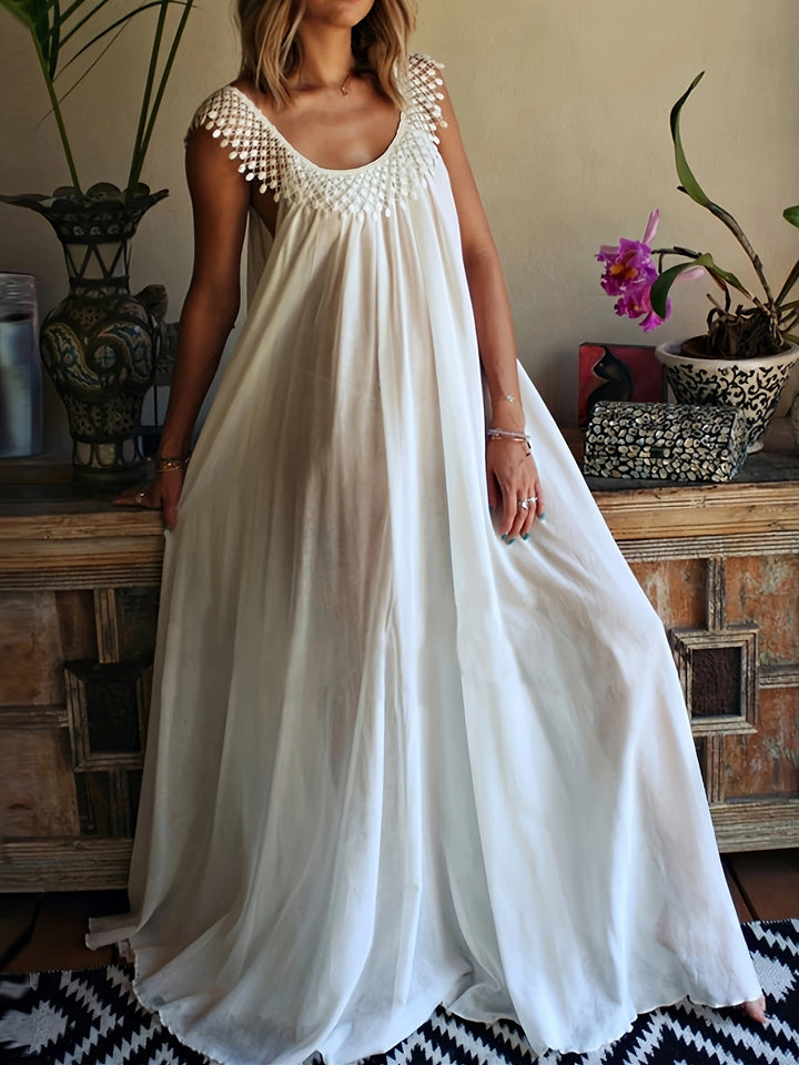 Alejandra - Vestido de Encaje Boho Talla Grande