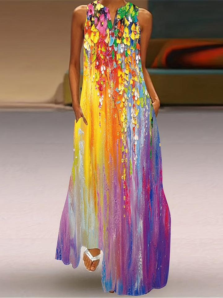 Adelina - Vestido Maxi Bohemio Floral