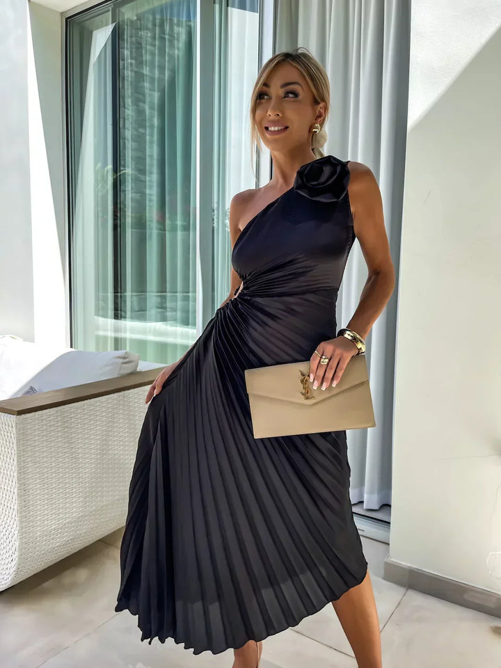 Amaranta - Vestido de Flores Romántico