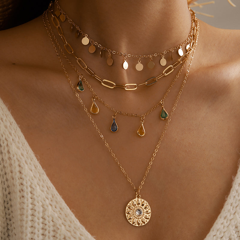 Zaira | FÜR SIE Collar de multicapa