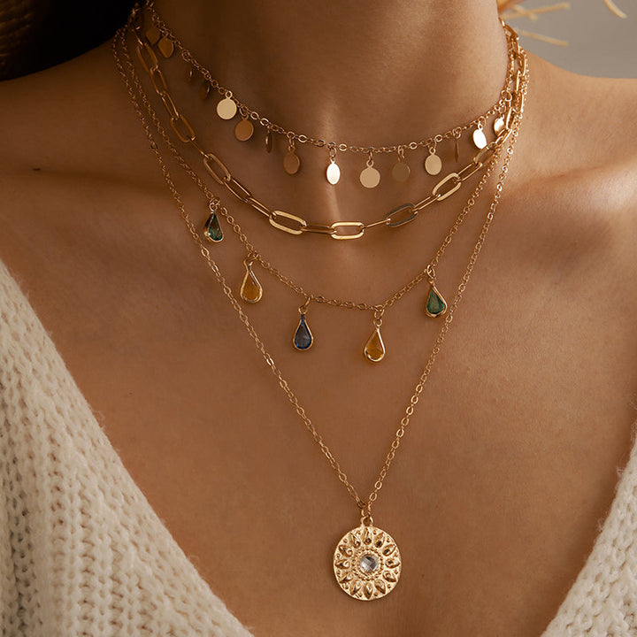 Zaira | FÜR SIE Collar de multicapa