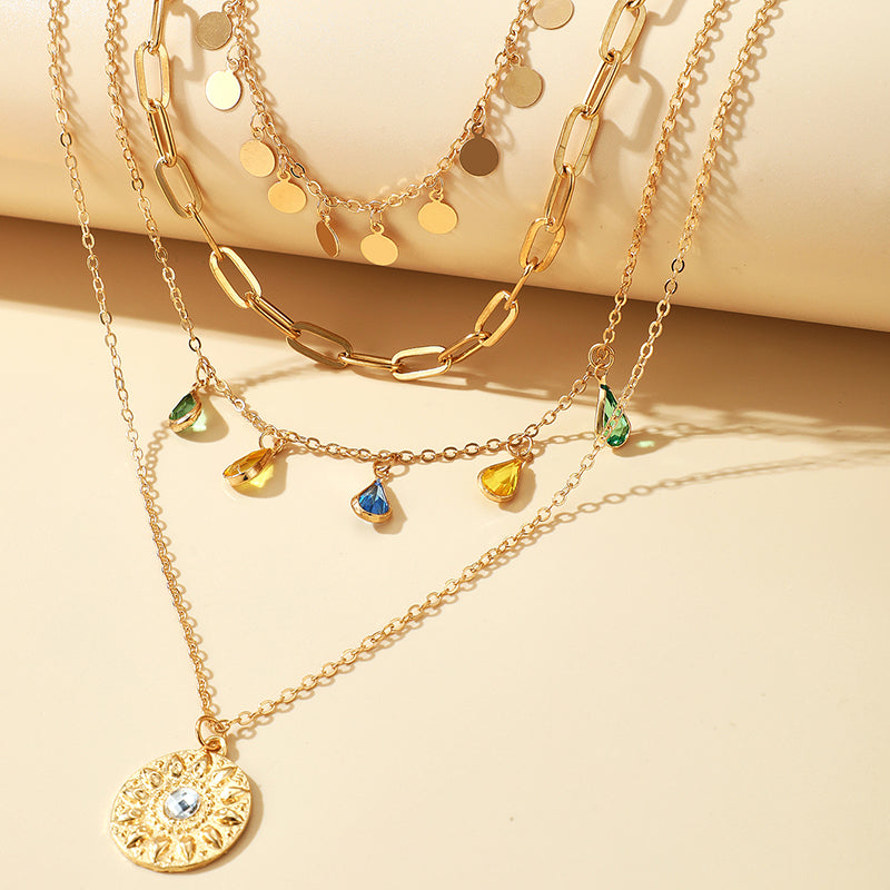 Zaira | FÜR SIE Collar de multicapa
